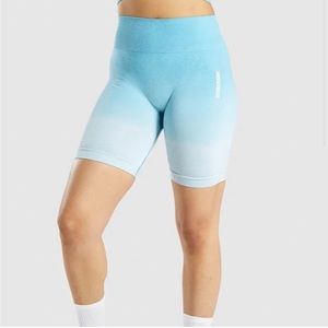 Gymshark Adapt Ombre Seamless
Shorts - Light Blue Marl/Light Blue